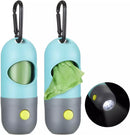 2pack hundeposeholder med lykt